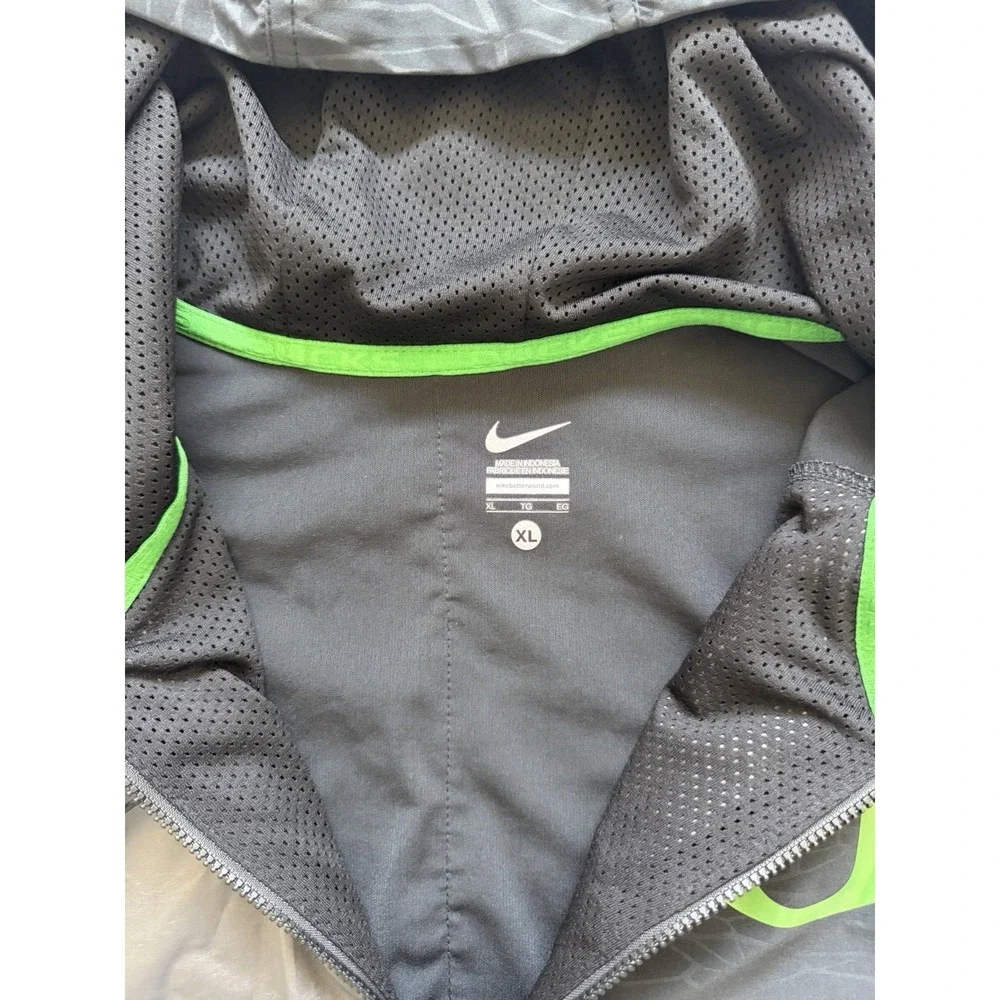 Nike Oregon Ducks Team Issued Football Full Zip Sideline Hoodie Jacket Men XL